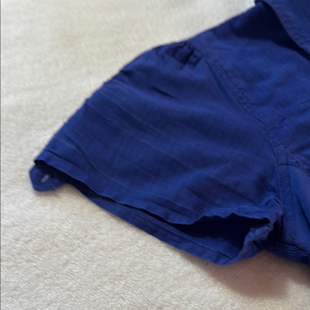 Blue Button-Up Women's Top - Picture 7 of 12